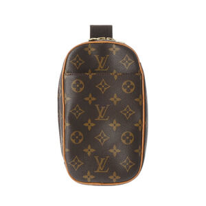 Louis Vuitton Monogram Canvas Pochette Ganju Brown Body Bag